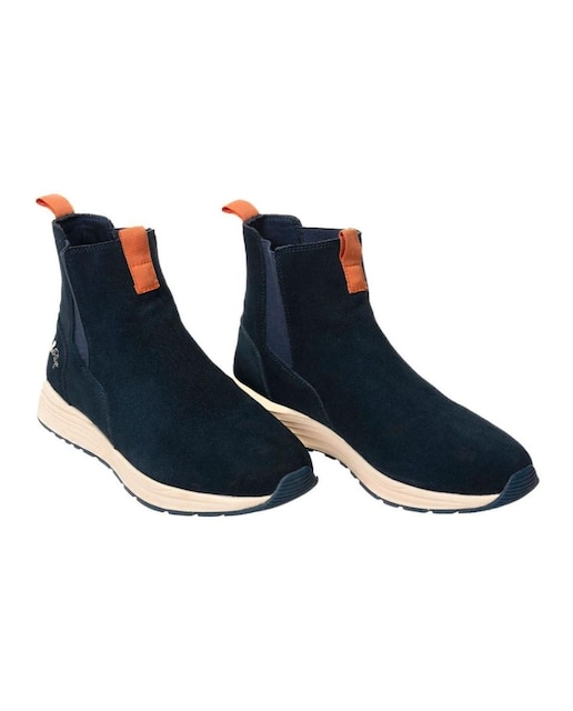 Imagen 0 de Botín de hombre tallin azul marino