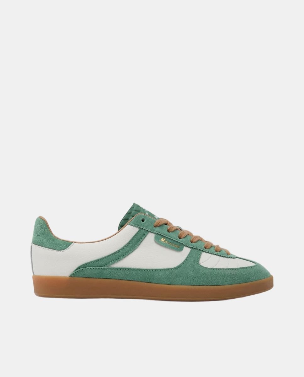 Imagen 0 de Zapatilla de hombre de serraje y suela cosida