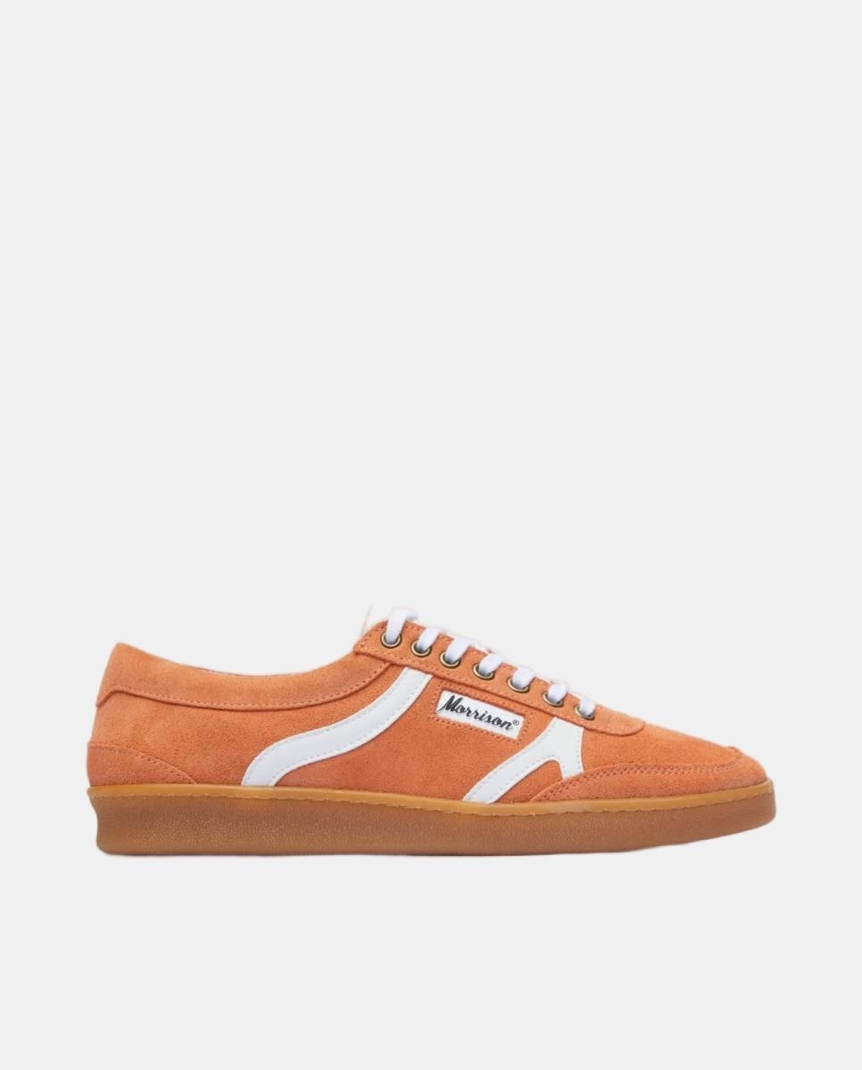 Imagen 0 de Zapatilla de hombre de serraje y suela cosida