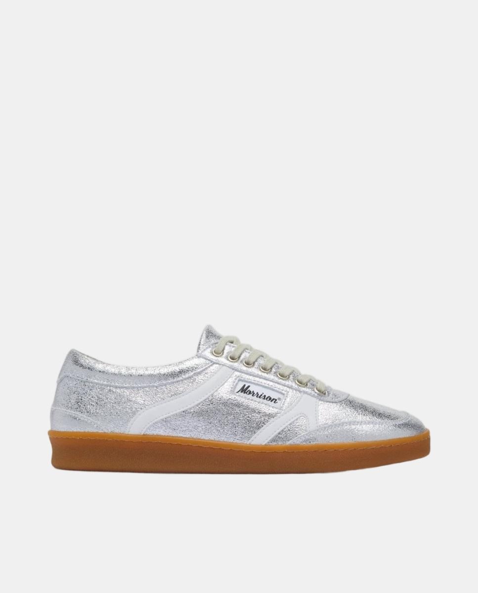 Imagen 0 de Zapatilla de hombre de nylon y ojetera en zigzag