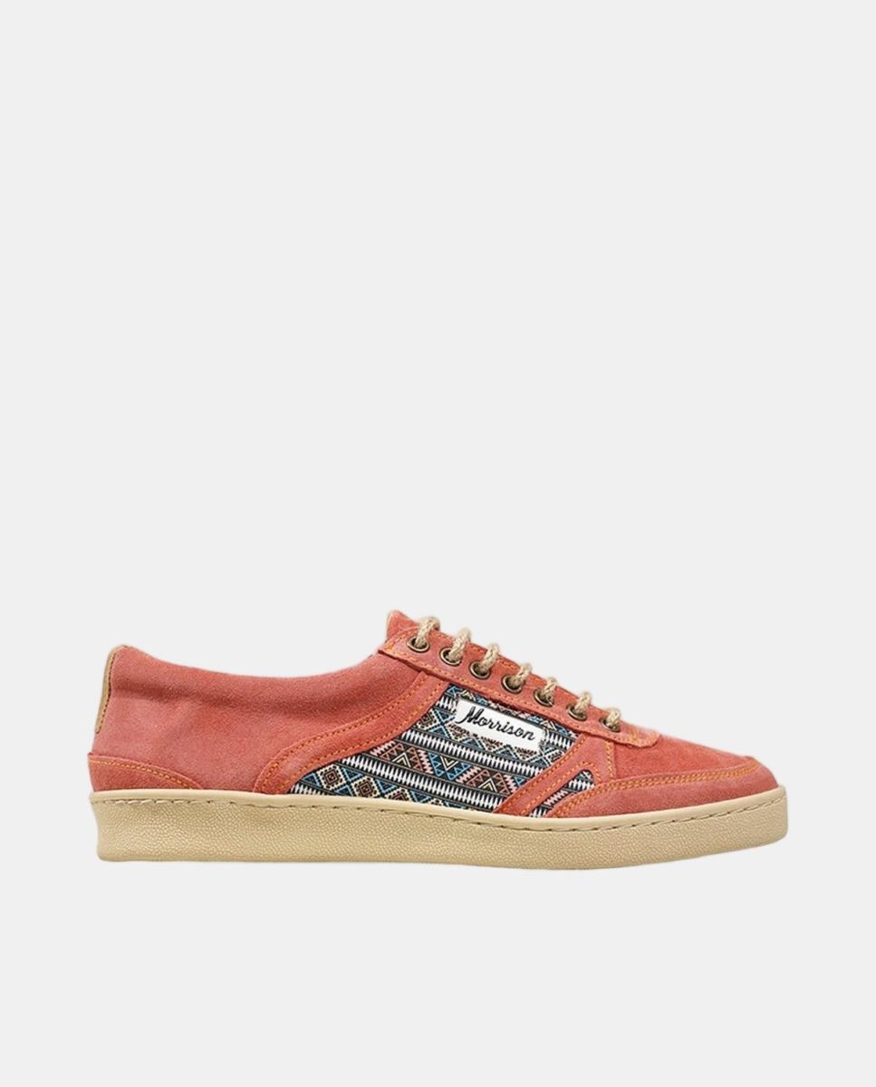 Imagen 0 de Zapatilla de hombre de serraje y suela cosida