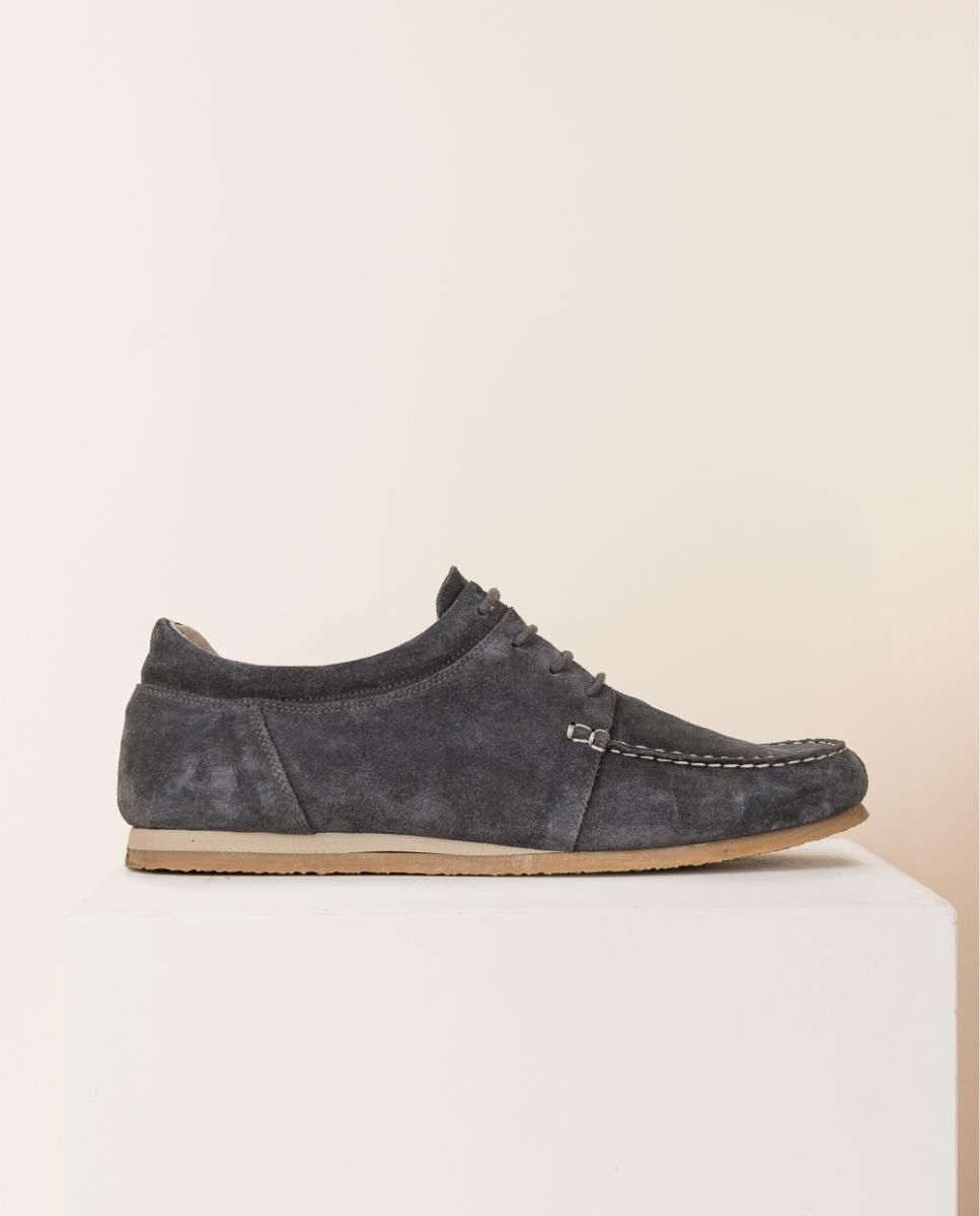Imagen 0 de Zapato náutico sport gris oscuro