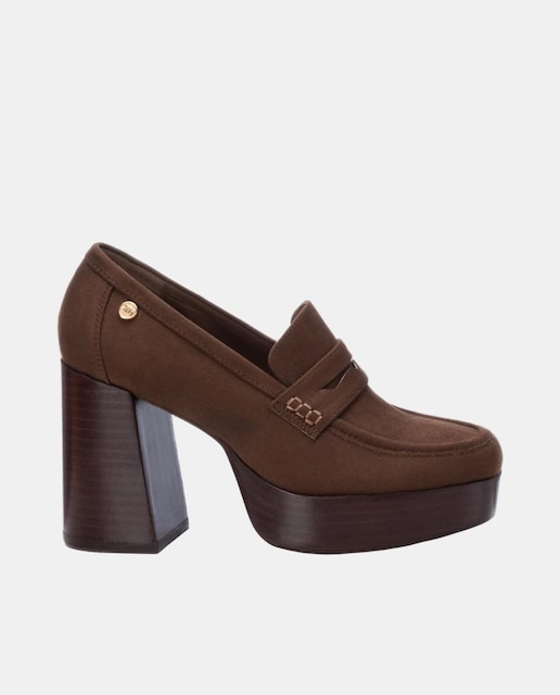 Imagen 0 de Mocasín mujer antelina negro