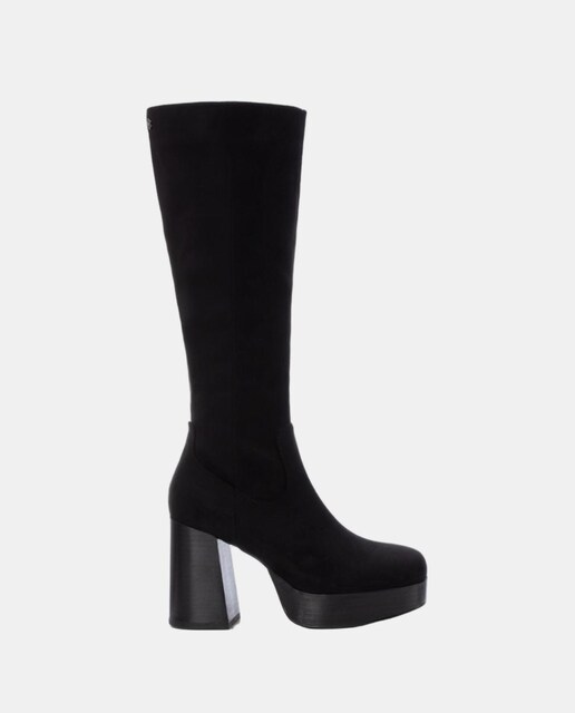Imagen 0 de Bota mujer antelina color negro