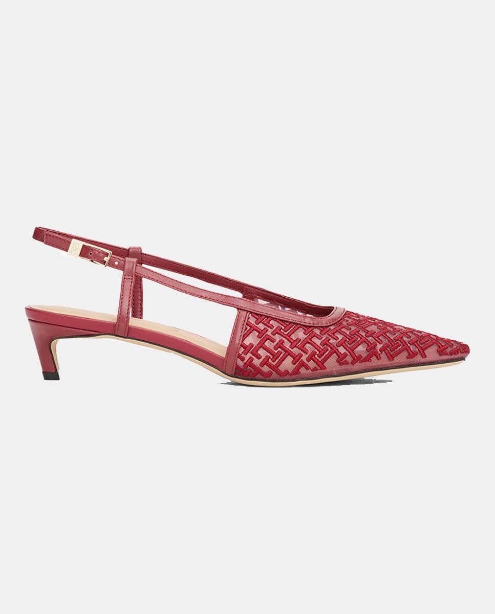 Imagen 0 de Zapatos de tacón con monograma de Tommy Hilfiger
