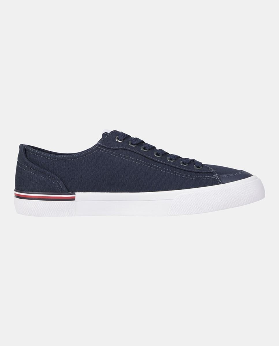 Imagen 0 de Zapatillas de hombre tipo casco bajas en lona con branding