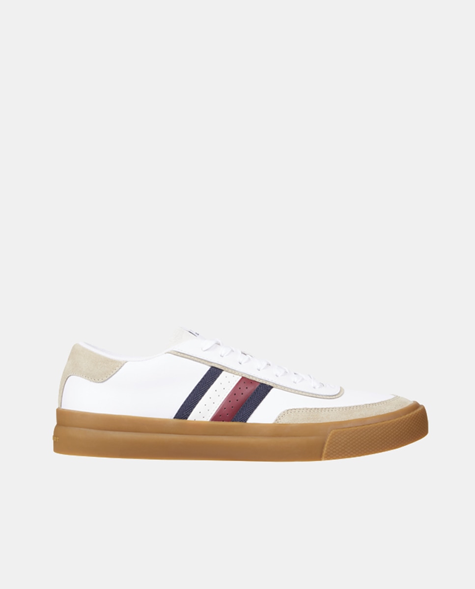 Imagen 0 de Zapatillas de hombre tipo casco bajas en piel