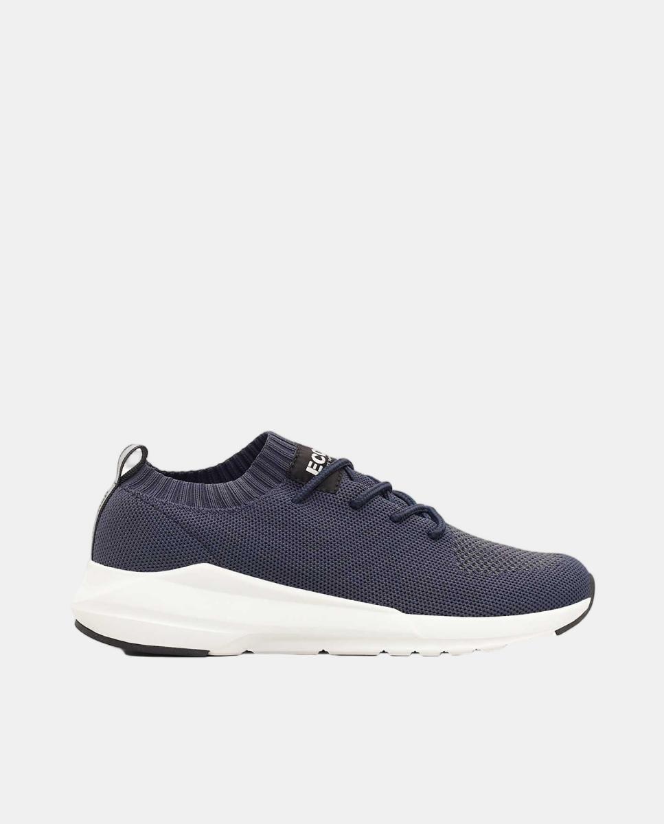 Imagen 0 de Zapatillas deportivas hombre, tejido calcetín y cordones.
