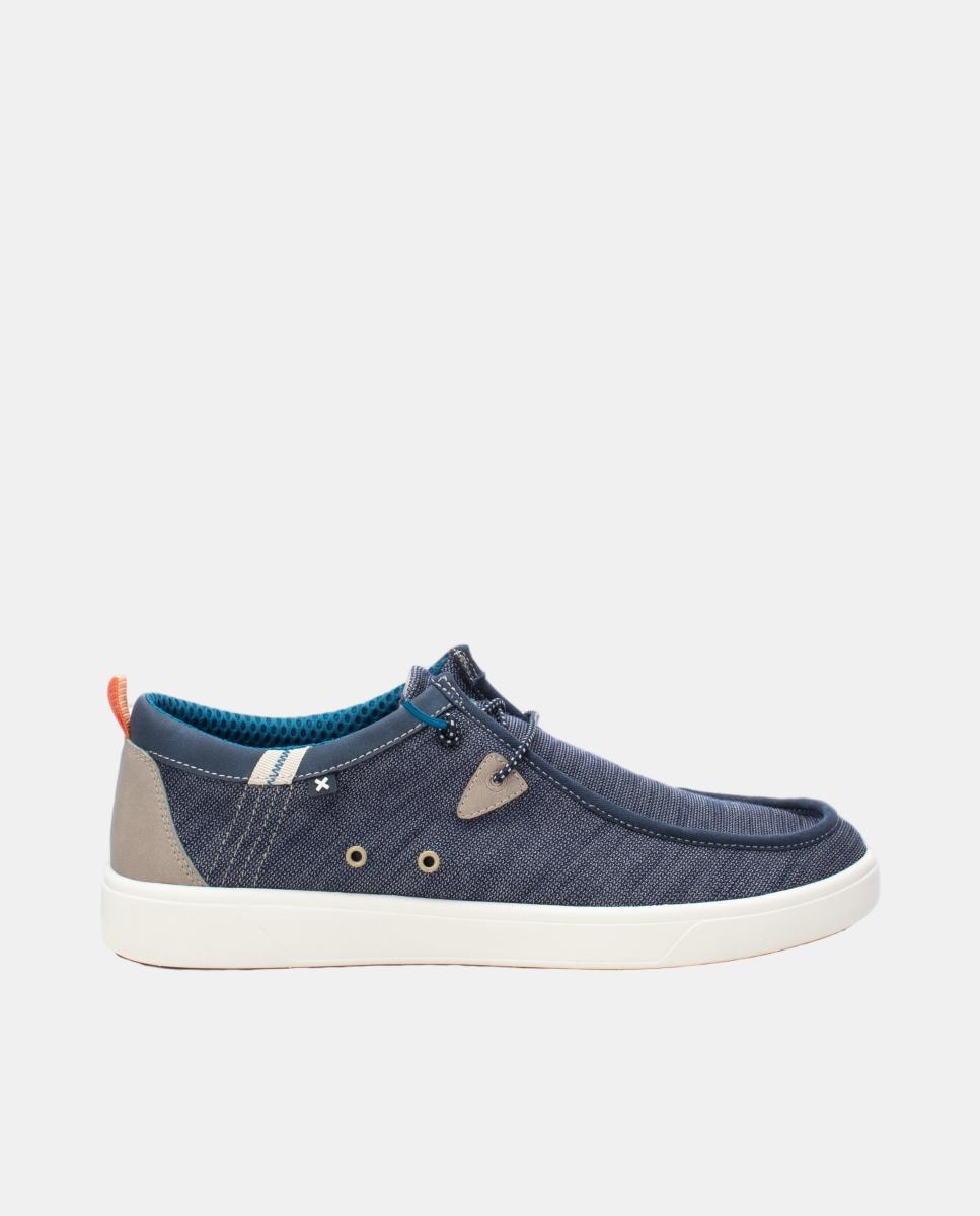 Imagen 0 de Zapato de hombre tipo náutico, con cordones