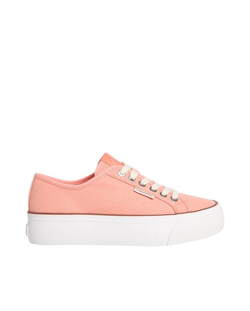 Imagen 0 de Zapatillas de lona con plataforma