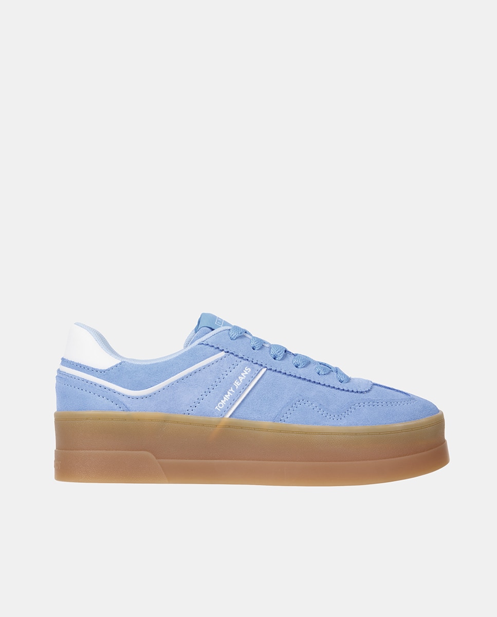 Imagen 0 de Zapatillas Tommy Jeans de ante con plataforma