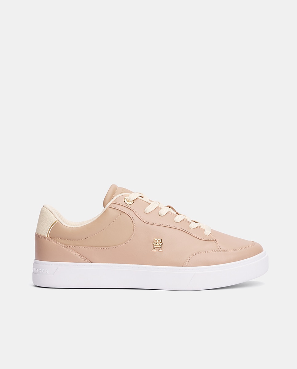 Imagen 0 de Zapatillas clásicas estilo casco de piel