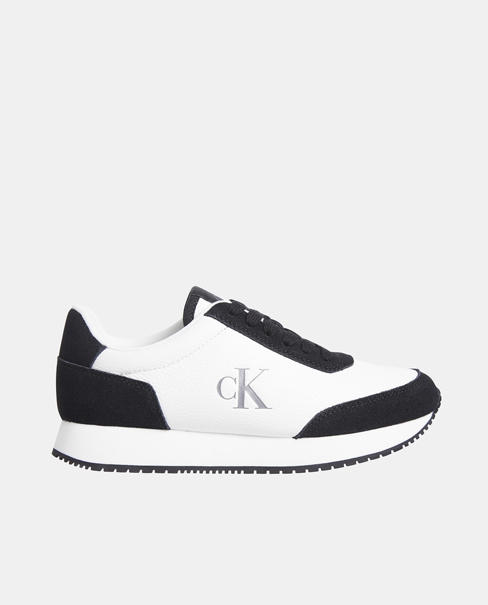 Imagen 0 de Zapatillas de mujer estilo runner en piel