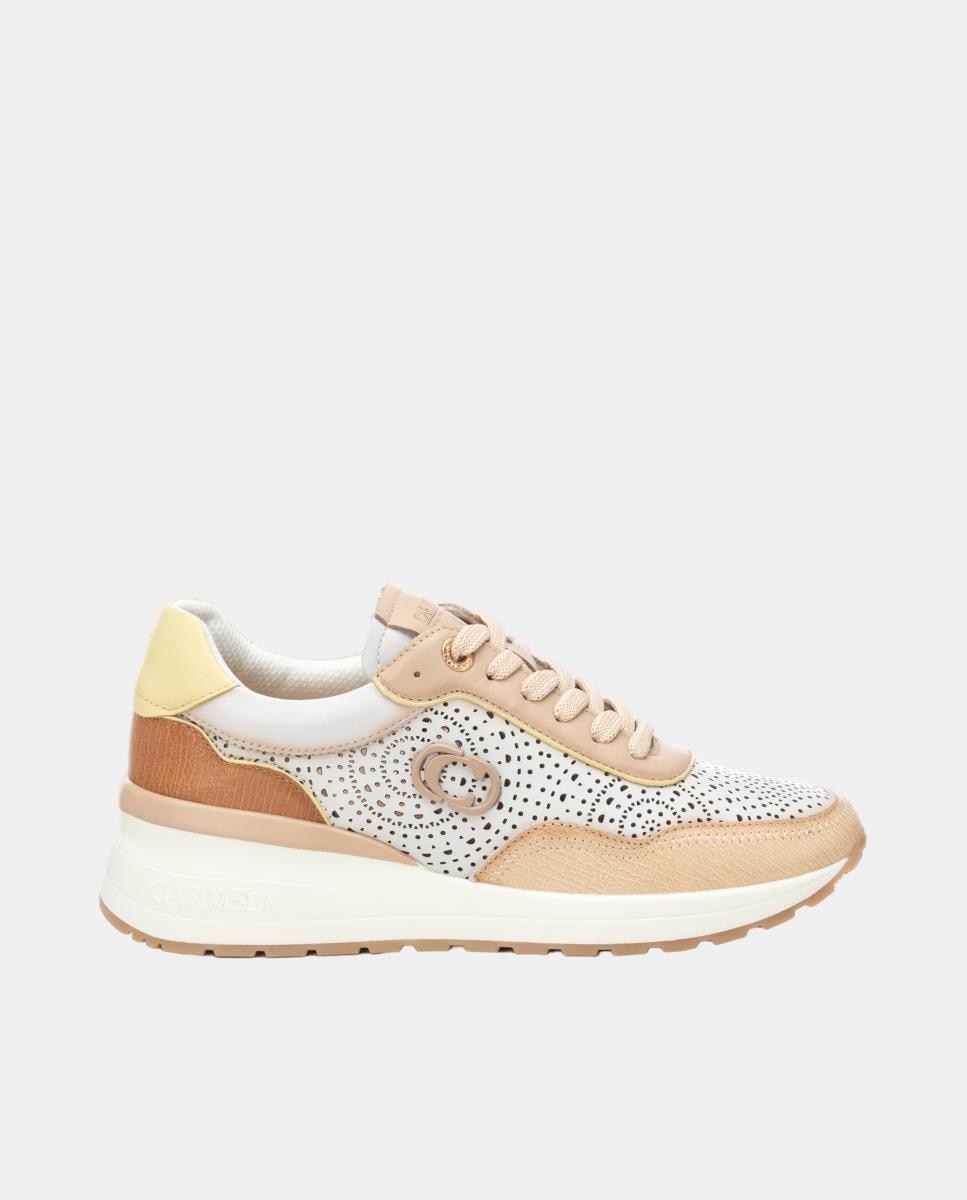 Imagen 0 de Zapatilla de mujer, plana con cordón