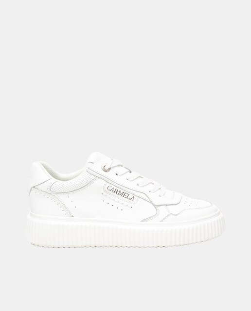 Imagen 0 de Zapatilla de mujer, plana con cordón