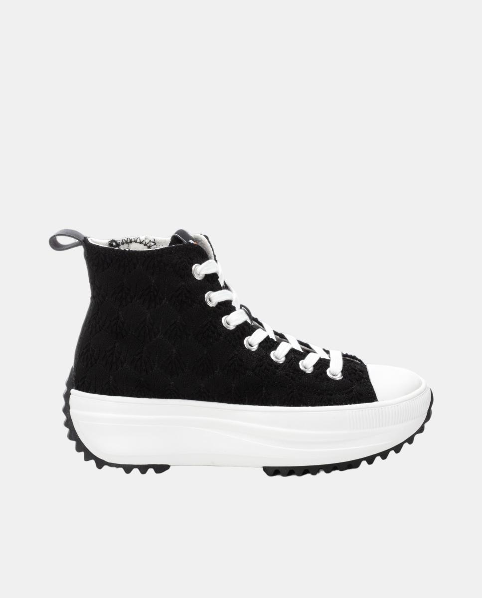 Imagen 0 de Zapatilla de mujer, plana con cremallera