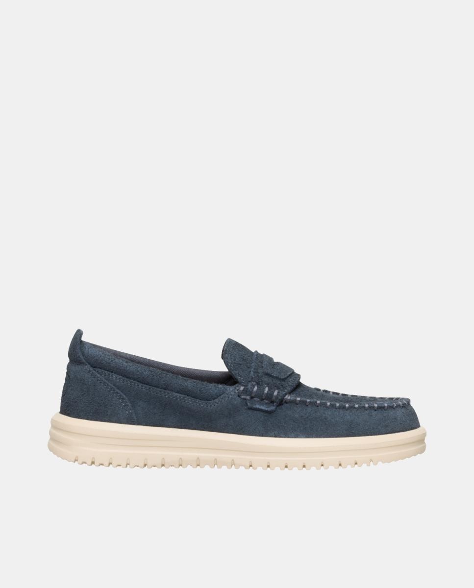 Imagen 0 de Zapatillas de mujer Wendy NXT Moc de cuero y ante texturizado