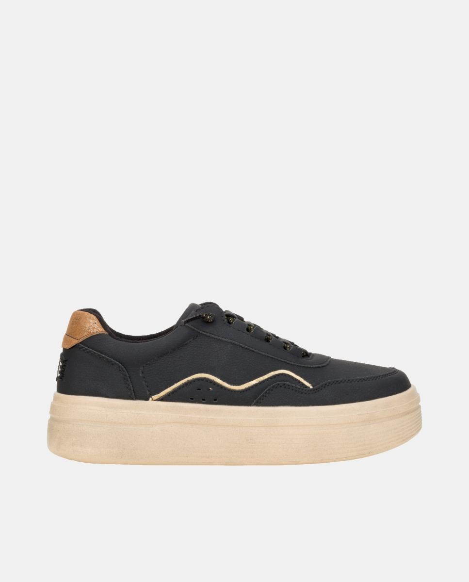 Imagen 0 de Zapatillas de mujer Hudson Lift Metallic con parte superior de piel sintética y forro textil