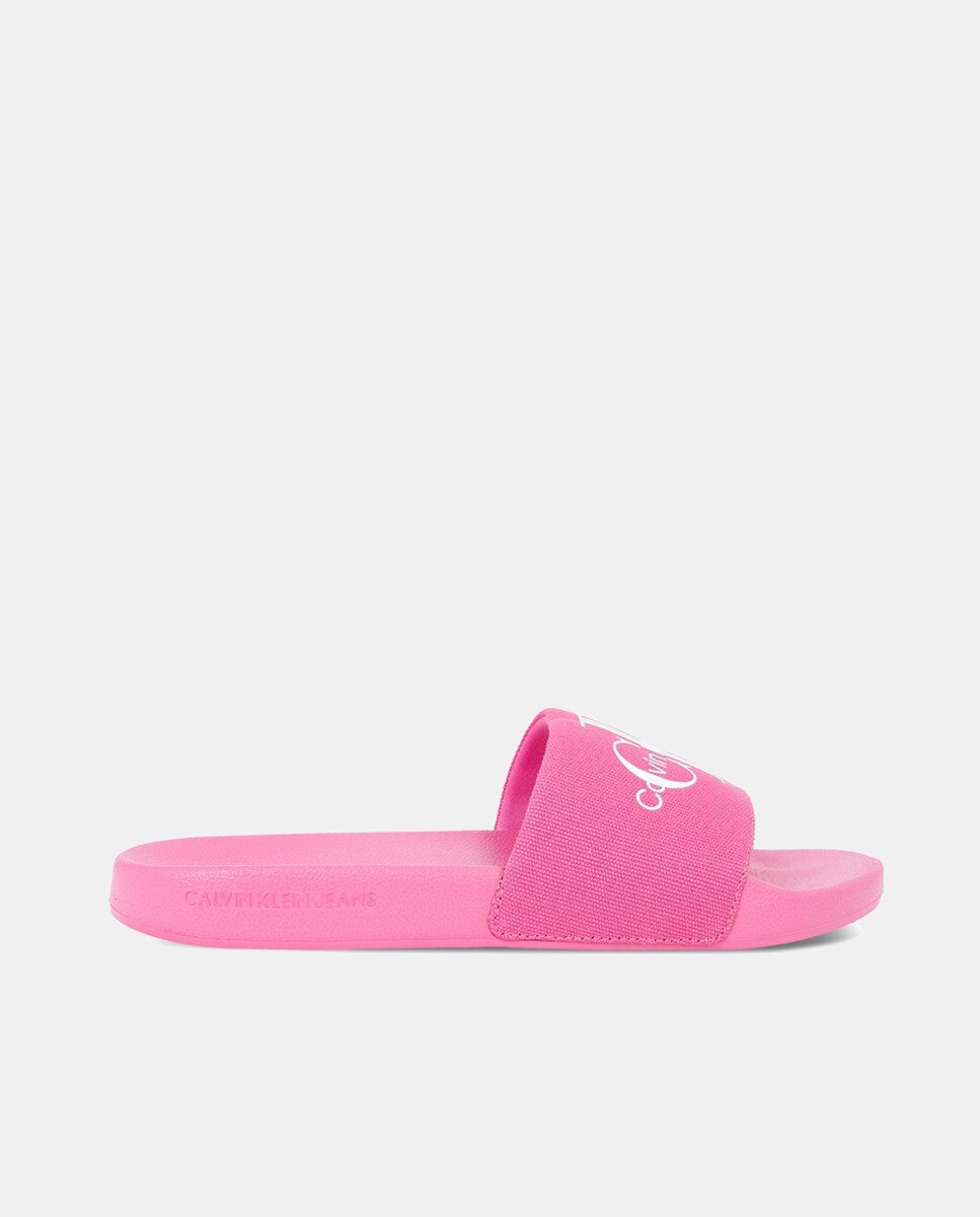 Imagen 0 de Chanclas de mujer tipo pala con logo