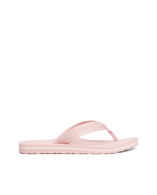 Imagen 0 de Chanclas de playa Tommy Hilfiger con monograma metálico