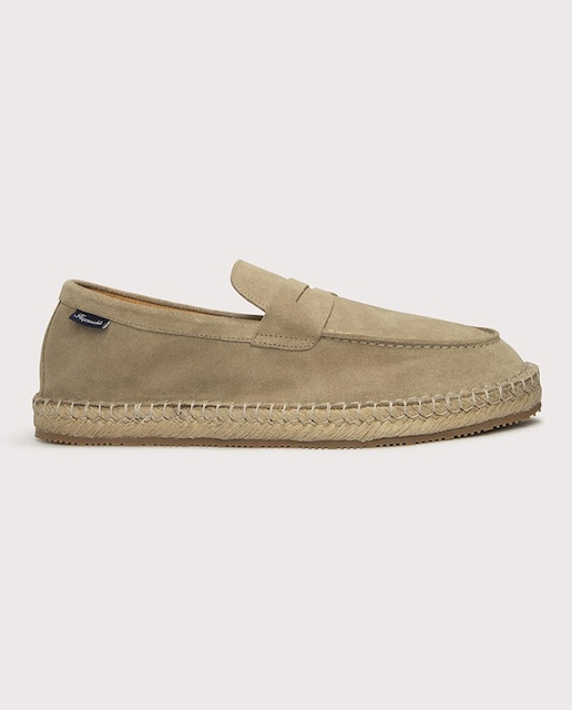 Imagen 0 de Zapatos de hombre mocasines suela alpargata
