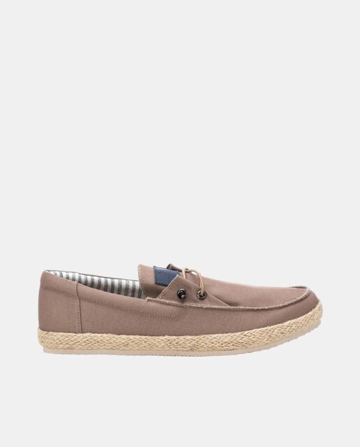 Imagen 0 de Zapatilla caballero con lona y suela yute