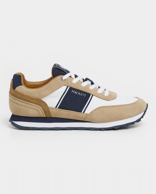 Imagen 0 de Zapatilla deportiva de hombre con cinta bicolor en el lateral