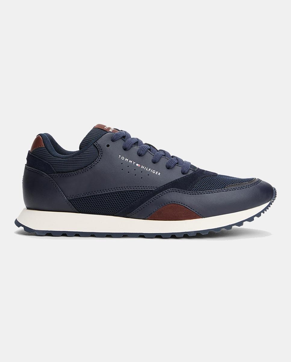 Imagen 0 de Zapatillas runner con logo lateral de hombre