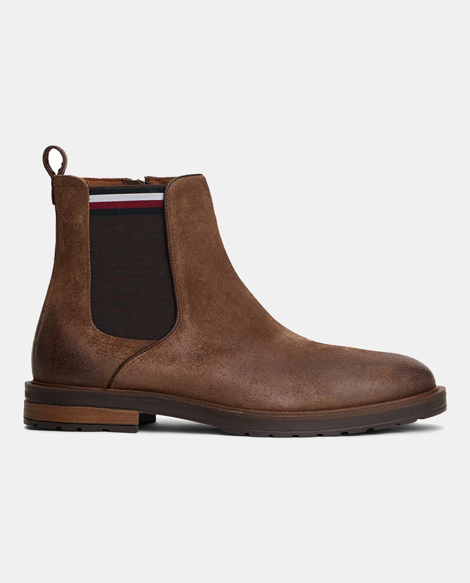 Imagen 0 de Botines chelsea serraje de Tommy Hilfiger