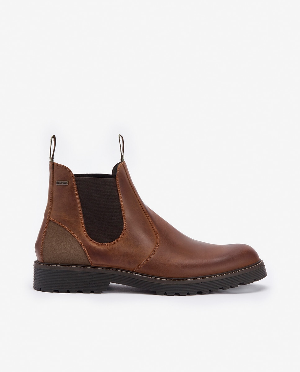 Imagen 0 de Botin de piel con elastico