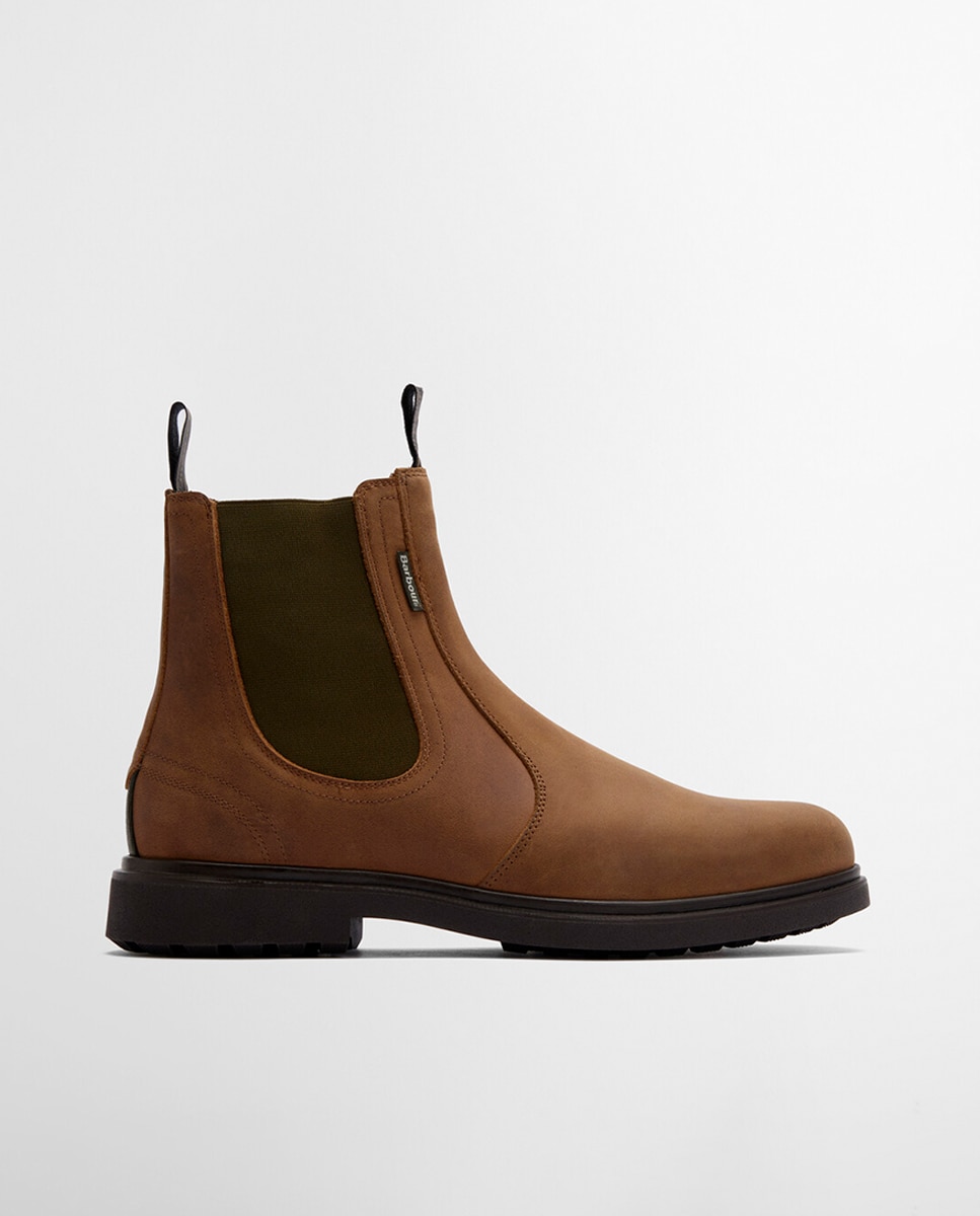 Imagen 0 de Botines de hombre de piel encerada