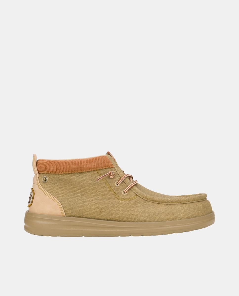 Imagen 0 de Zapatos de hombre Wally Mid Work wear  WALLY MID GRIP WORKWEAR con suela antideslizante y parte superior de lona encerada
