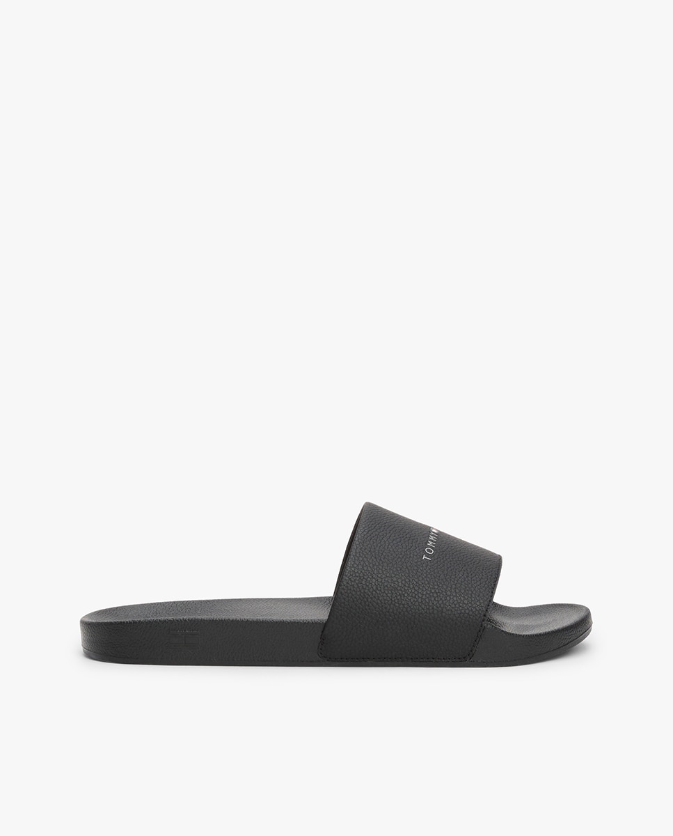 Imagen 0 de Pala de hombre en color negro con logotipo de Tommy Hilfiger