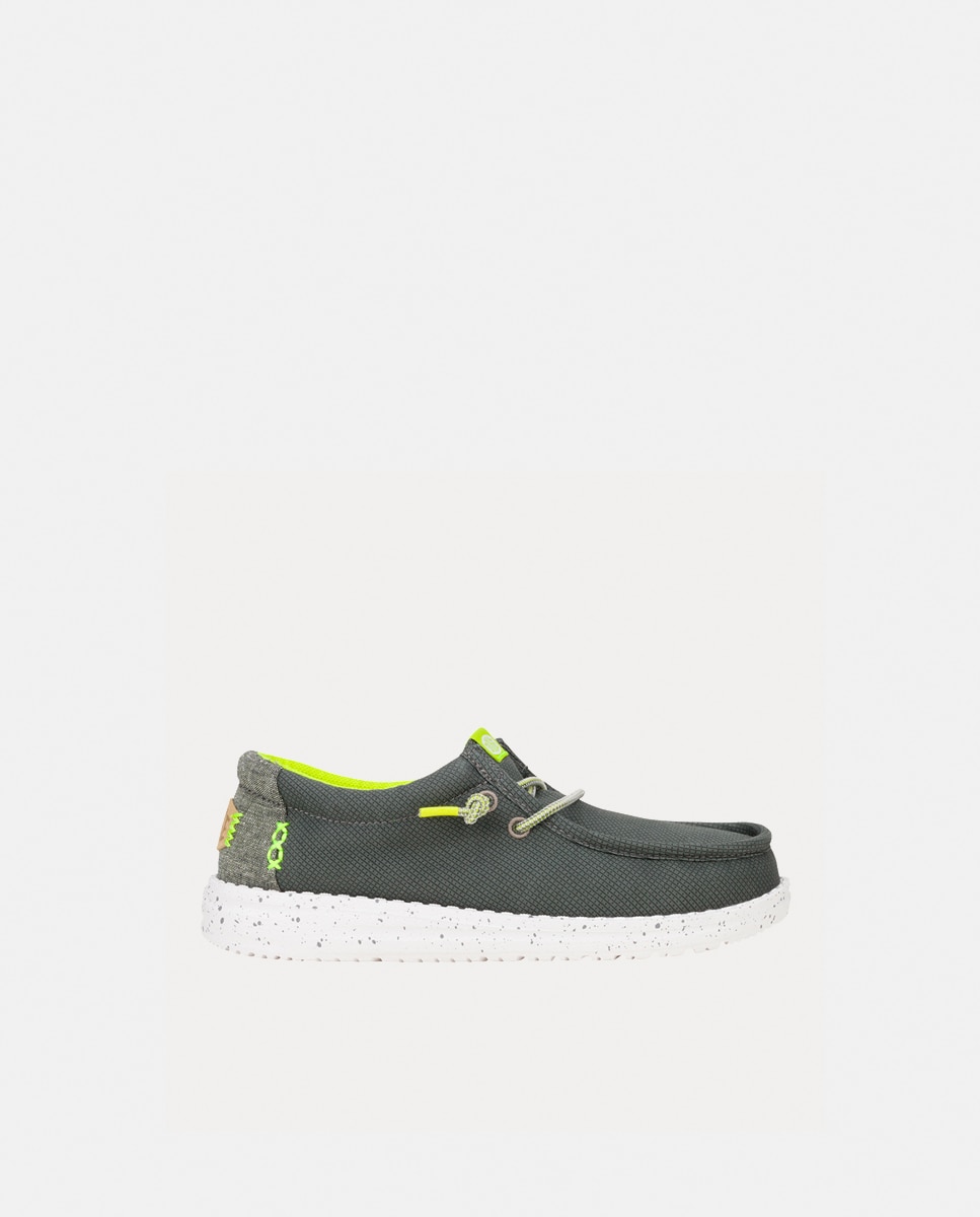 Imagen 0 de Zapato de cordones de niño de tejido