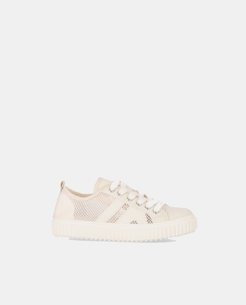 Imagen 0 de Zapatilla deportiva de niña textil con cordones