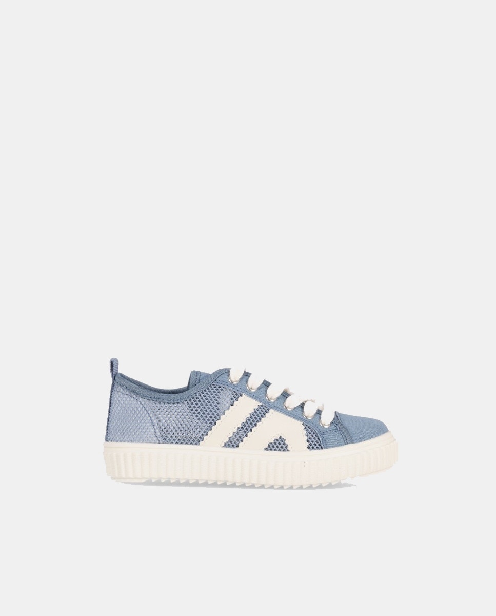 Imagen 0 de Zapatilla deportiva de niña textil con cordones