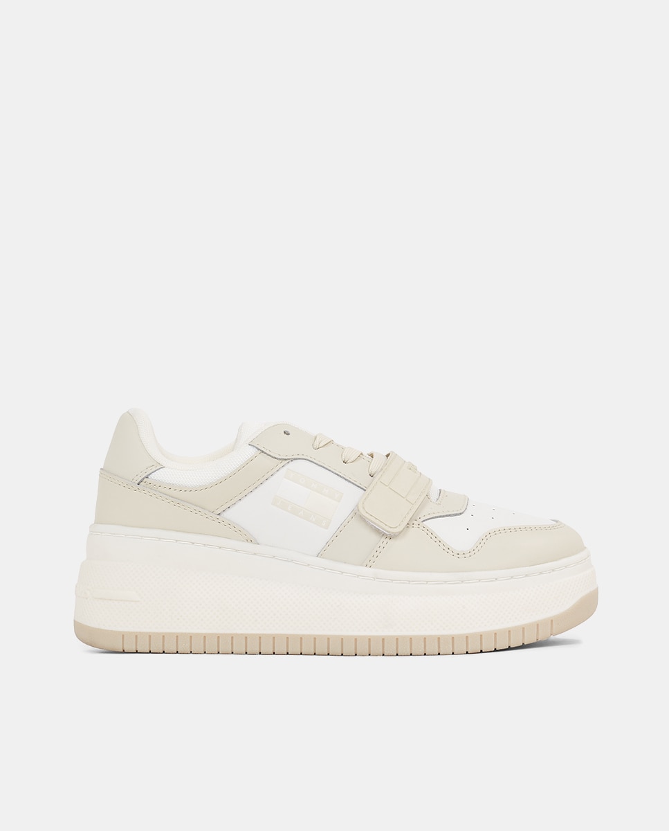 Imagen 0 de Zapatillas retro de plataforma con paneles a contraste de Tommy Jeans