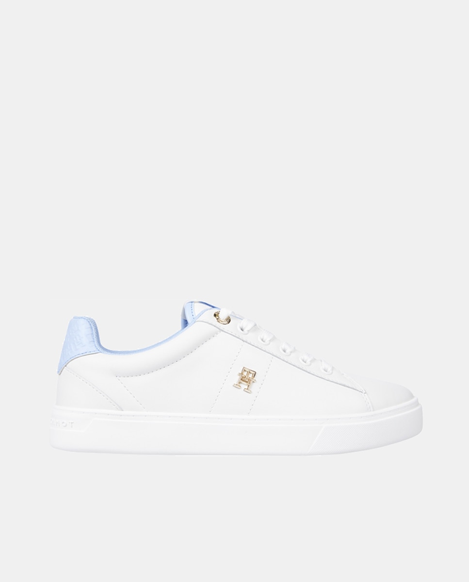 Imagen 0 de Zapatillas de mujer tipo casco bajas en piel