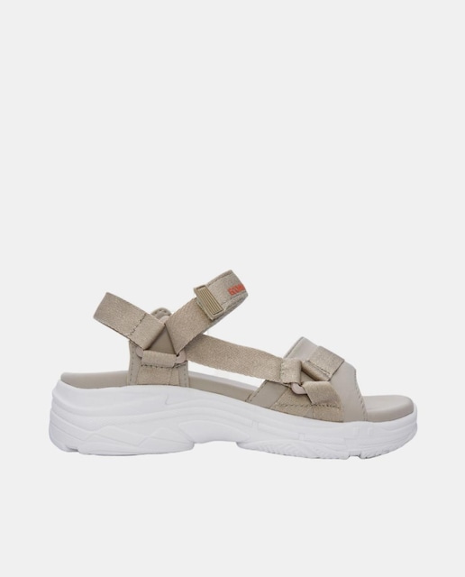 Imagen 0 de Sandalias veganas de mujer con cierre ajustable.