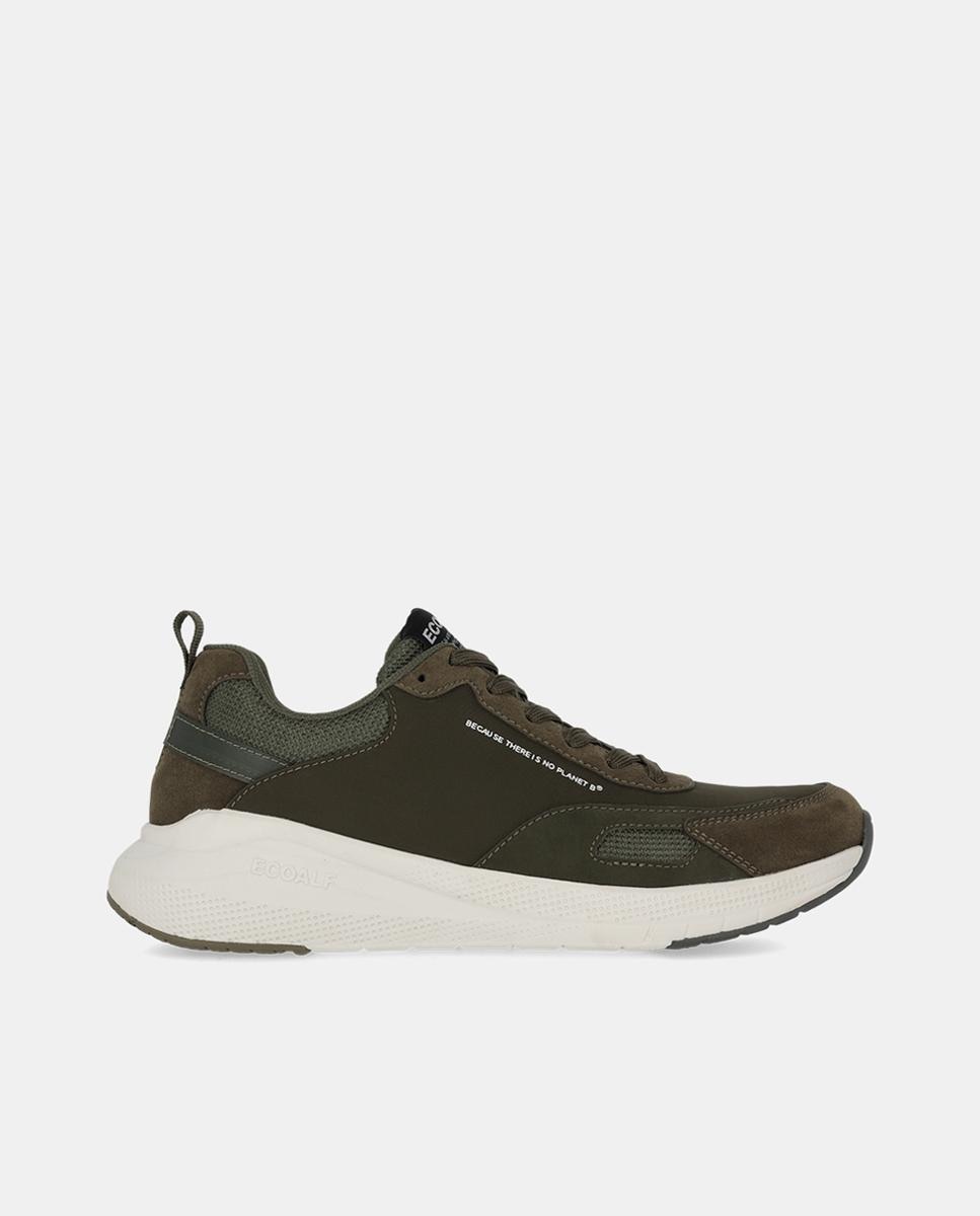 Imagen 0 de Zapatillas Anai de mujer tipo running bajas con acabados en diferentes texturas y suela EVA
