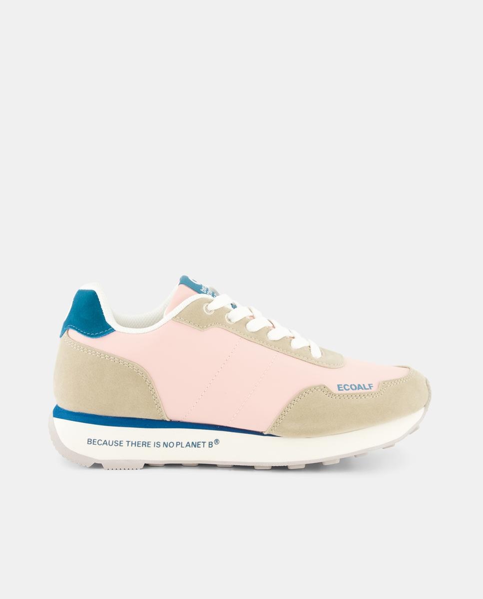 Imagen 0 de Zapatillas Mika de mujer tipo running bajas con detalles corporativos y suela de goma