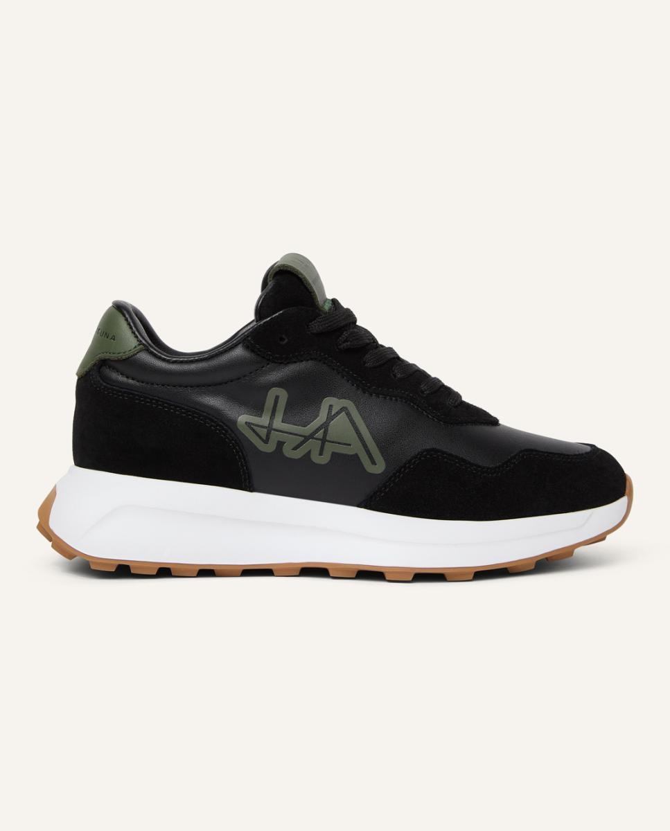 Imagen 0 de Sneaker suela alta logo