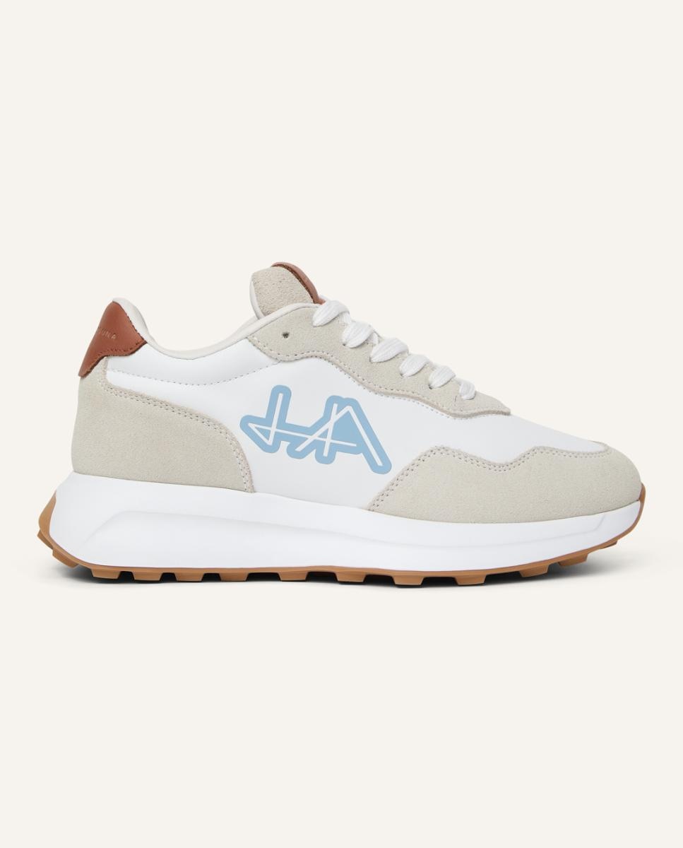 Imagen 0 de Sneaker suela alta logo