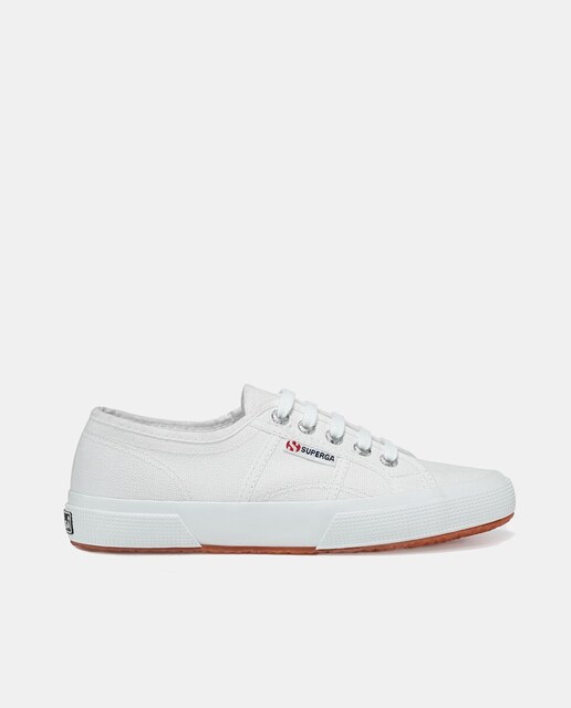 Imagen 0 de Zapatillas tipo casco bajas de lona con logotipo y suela de goma