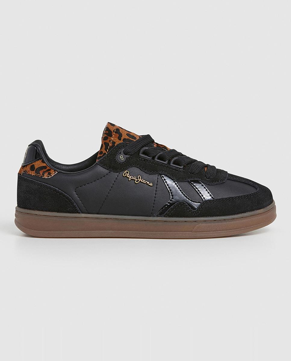 Imagen 0 de Zapatillas Ball Night de mujer detalles de animal print