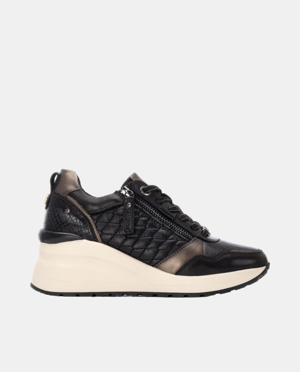 Imagen 0 de Zapato mujer casual cuña cordones