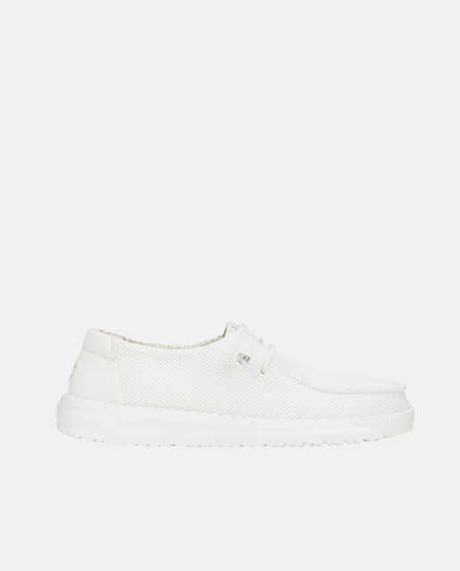 Imagen 0 de Zapato de cordones de mujer en malla elástica