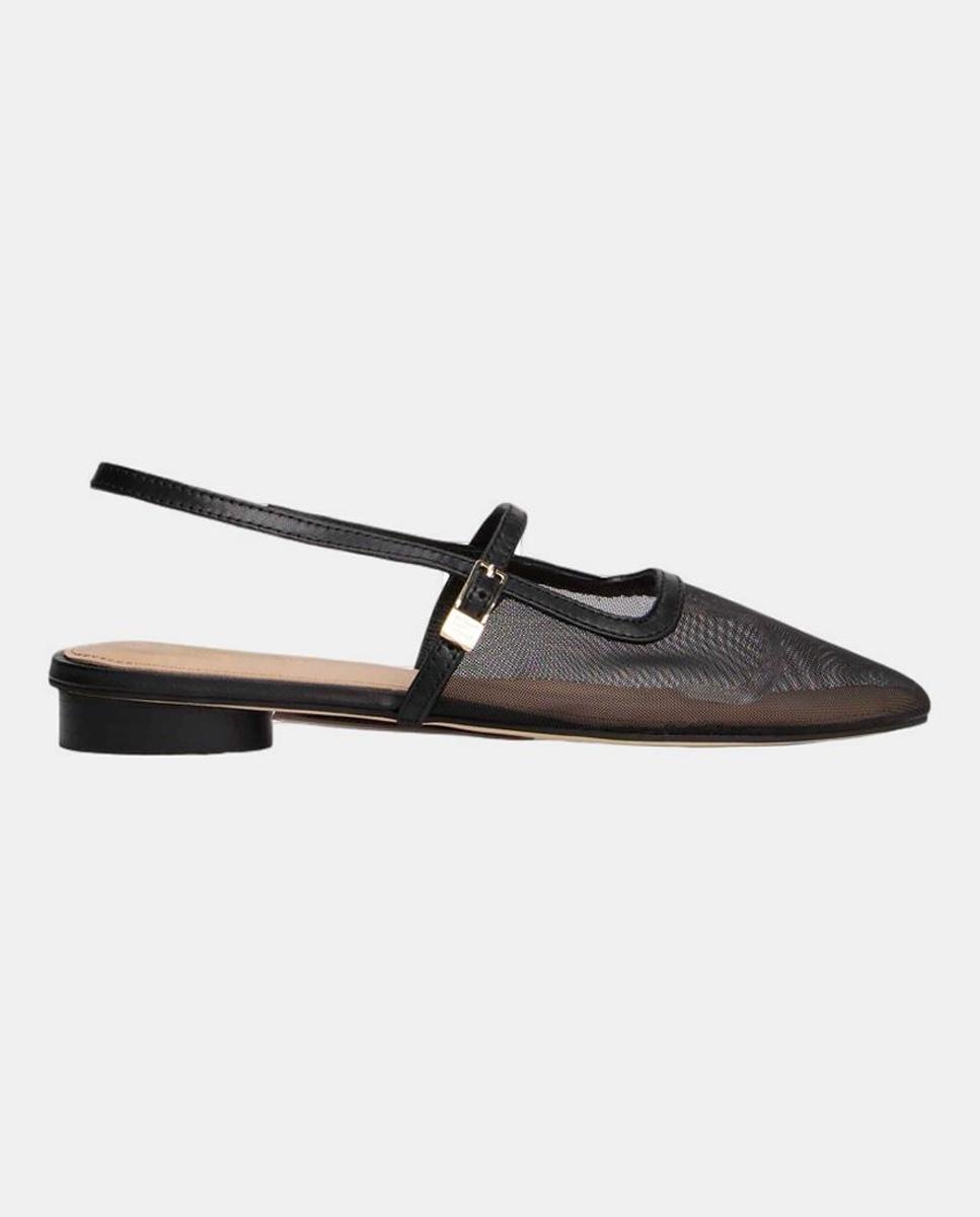 Imagen 0 de Zapato plano destalonado con logo