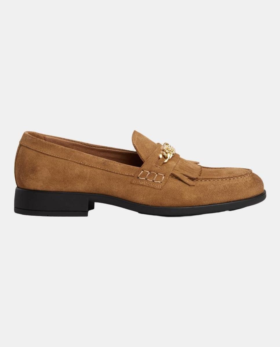 Imagen 0 de Mocasín de piel con cadena