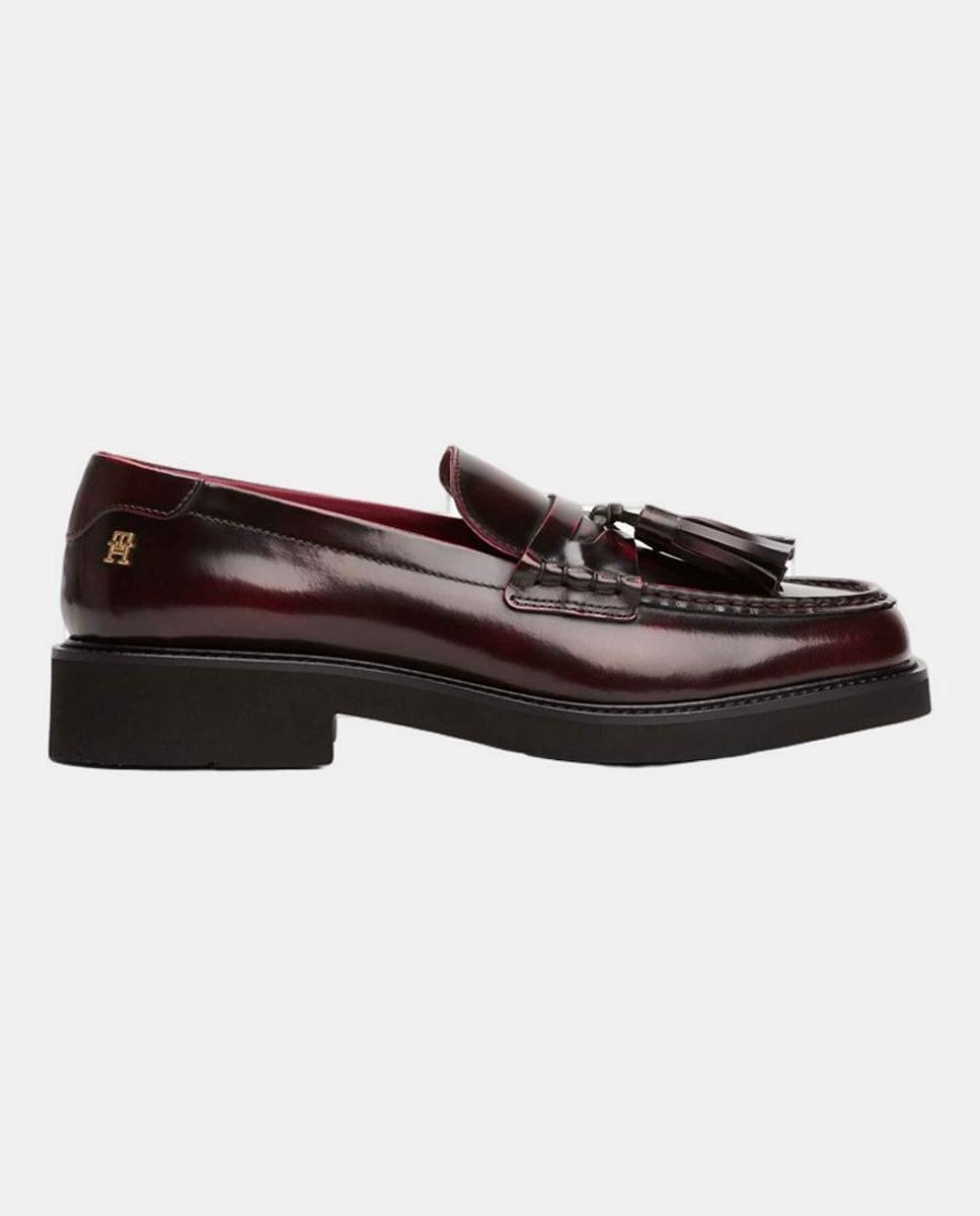 Imagen 0 de Mocasín de piel con borlas